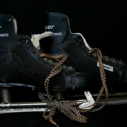 1965 Bauer hockey skates NHL approved