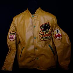 1974 Cobourg Cougars jacket Maurice Pursey