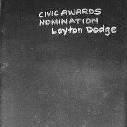 2011 Layton Dodge nomination Cobourg Civic award