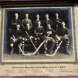 1919-20 OHA Cobourg Junior Hockey team