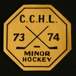 1973-74 Cobourg Church Hockey League Minor Hockey crest