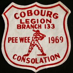 1969 Cobourg Legion Baseball PeeWee crest