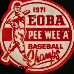 1971 Cobourg Legion Baseball PeeWee crest