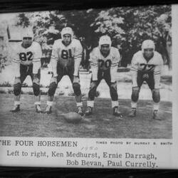 1950 Galloping Ghosts- The Four Horsemen photo