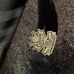 2014 CCHL metal pin 80th Anniversary