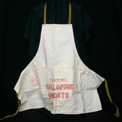 1950 Galloping Ghosts game collection apron