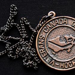 1978 Don Ito Oldtimer's hockey medal -Florida