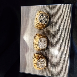 Stanley Cup rings (3) won by Steve Smith photo