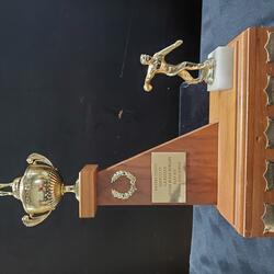 1965-1981 Cobourg Legion Mixed Bowling trophy