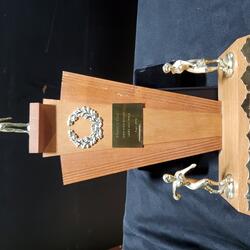 1966-1988 Cobourg Legion Mixed Bowling trophy