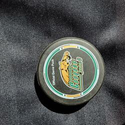 Cobourg Cougar game puck