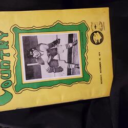 1974 Cobourg Cougars vs Frankford program November 25