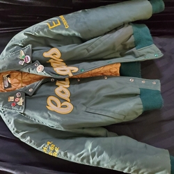 1983 Cobourg Cougar nylon quilted jacket